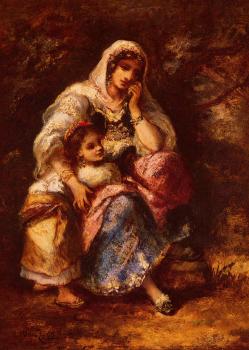 狄亞玆 Gypsy Mother And Child 狄亞玆 Gypsy Mother And Child